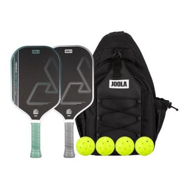 Imagem de Kit de Pickleball JOOLA Heat Vision, Cinza