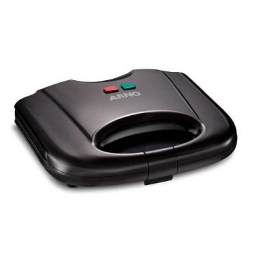 Imagem de Grill e Sanduicheira Arno Compacta SACB - 600W 220V, Unica, 220V