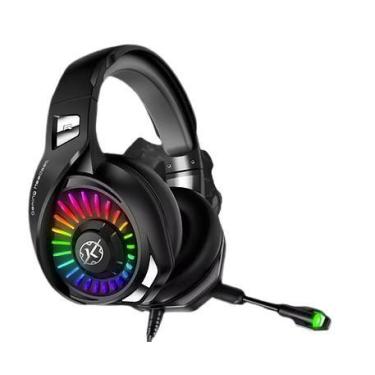 Imagem de Headset Gamer Modi RGB Preto 7.1 Surround Virtual - Kalkan