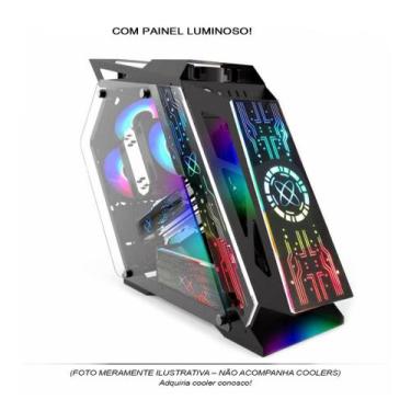 Imagem de Gabinete gamer gs lumine m-atx s/ fonte lkl06p pixxo