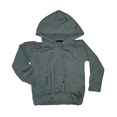 Imagem de Blusa Moletom de Frio Infantil Cinza Escuro MAJ105 RCH, Cinza, 3-4 ANO