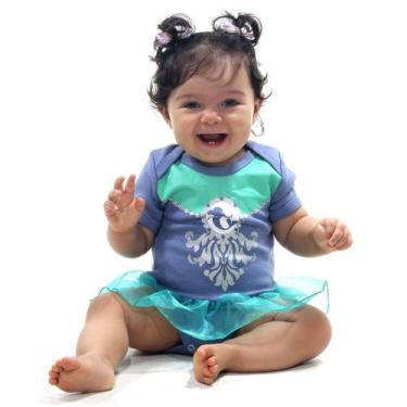 Imagem de Fantasia Body com Saia Ariel Bebê - Disney Princesas - Sulamericana, U