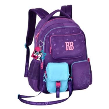 Imagem de Mochila De Costas Rebecca Bonbon Juvenil 2 Em 1 Urban Mix, Roxo, Único