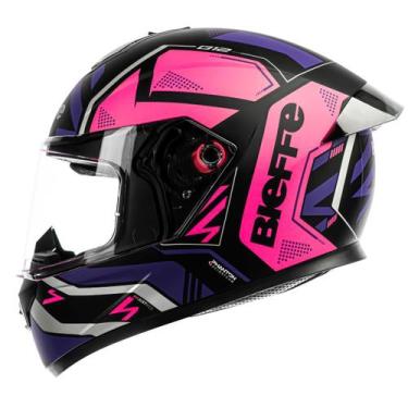 Imagem de Capacete Feminino Masculino Bieffe B12 Phanton Pink Fosco, 58