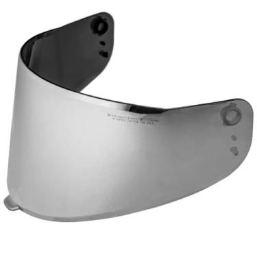 Imagem de Viseira Metalizada Cromada Capacete Peels Modelo Spike 2 II