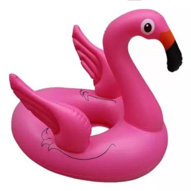 Imagem de Boia Inflável Cisne Rosa Com Assento - SP DFXL0598