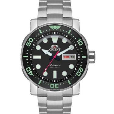 Imagem de Relógio Automático Masculino Orient F49SS014 P1SX Poseidon, Cinza