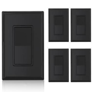 Imagem de Interruptor de luz ELEGRP de 3 vias 15Amp 120-277V com placa de parede