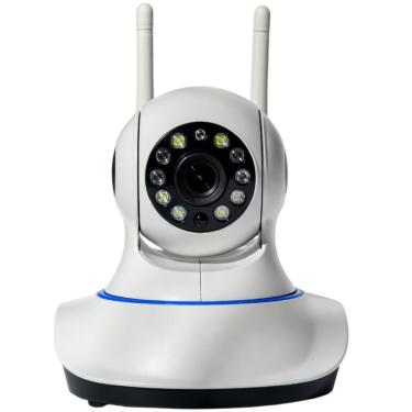 Imagem de Câmera de Segurança Wifi Ptz de Mesa com Visão Noturna MDM Rotação 360 graus  Full Hd Áudio Bidirecional