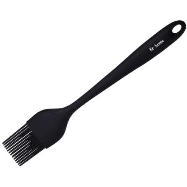 Imagem de Pincel Silicone Vermelho Cinza Preto Culinário Cozinha Utensílio Confe