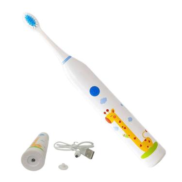 Imagem de Escova de Dente Eletrica Recarregavel 6 Velocidades Gengiva Lingua Limpeza Dental Profunda Higiene Bucal Escovacao