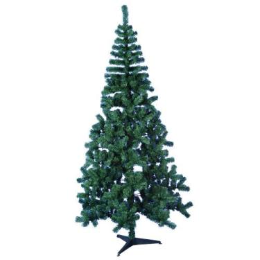 Imagem de Árvore De Natal Verde Pinheiro 2,40m 600 Galhos Decoração - Rio Master