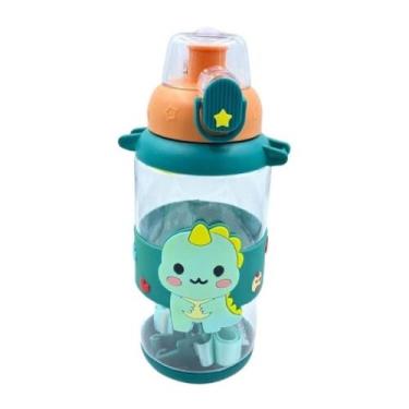 Imagem de Garrafa Infantil Bichinhos Com Alça 750ml - AG3091 - ds, Verde