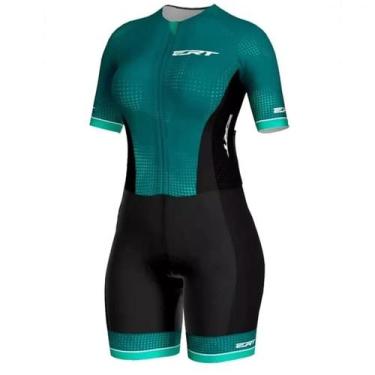 Imagem de Macaquinho Ciclismo Feminino New Elite Forro Gel Uv+ Xtreme - Ert Cycl