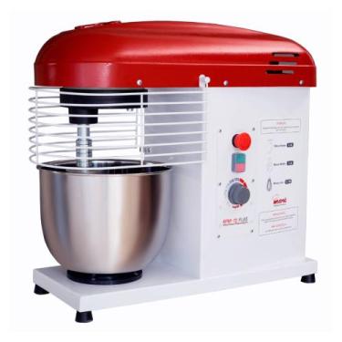 Imagem de Batedeira Industrial Maná Bpm12 Plus Bivolt, Branco, Vermelho, Bivolt