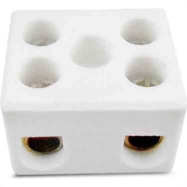 Imagem de Conector Porcelana Interneed 2 Polos 06Mm 66071 - Kit C/10