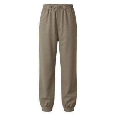 Imagem de Calça Moletom Malwee 1000108790 Unissex Infantil/Juvenil Flanelada T. 