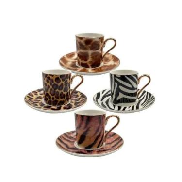 Imagem de Xícara Em Porcelana Para Café Aretha New Bone L'Hermitage - Cx