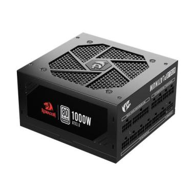 Imagem de Fonte atx 1000w 80 plus platinum preto redragon gc-ps017 full modular,