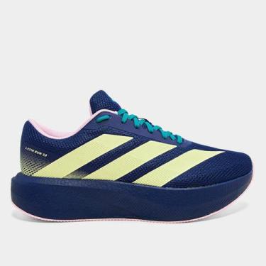 Imagem de Tênis Adidas Latin Run 3 0, Marinho, Amarelo, 38