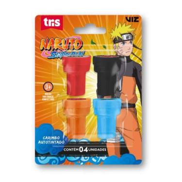 Imagem de Carimbo Autotintado Naruto Tris