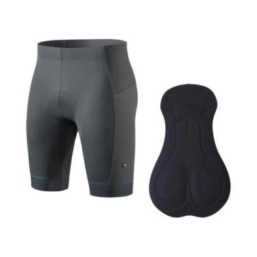 Imagem de Calças De Ciclismo Masculinas MTB RION Com Almofada 3D Para Bicicleta 