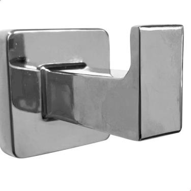 Imagem de Gancho de Banheiro Cromado Porta Toalha De Rosto Esponja Toalheiro Sim