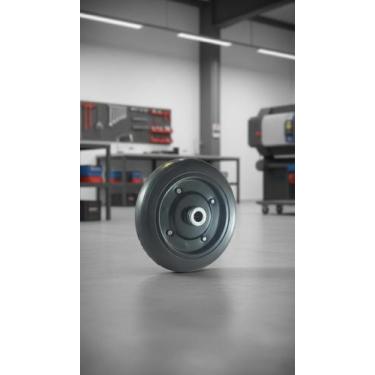 Imagem de Roda Chapa 12 Pol. 300mm Borracha Maciça 200kg 1 Unid. - Congratulatio