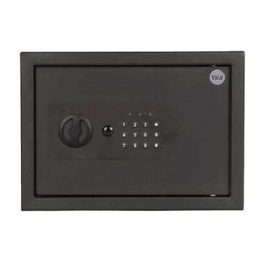 Imagem de Cofre Digital Essential Home 04441003-0 para Segurança Residencial com Design Compacto e Discreto Yale 25X25X30CM