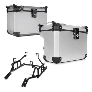 Imagem de Baú 36 / 40 Litros + Suporte Tubular Super Adventure R 1200 / 1250 GS 