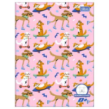 Imagem de Caderno Brochura Quadriculado 1x1 D+ Capa Dura 40 Folhas - Tilibra CAP