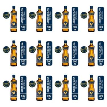 Imagem de Kit 12 Azeite De Oliva Extra Virgem Reserva Gallo 500ml