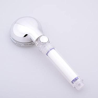 Imagem de Chuveiro de mão de banheiro de filtro de pedra mineral de alta pressão com botão de parada, TM, SD, 2022,1