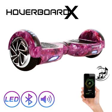 Imagem de Hoverboard 6,5 Aurora Lilás HoverboardX Scooter Elétrico