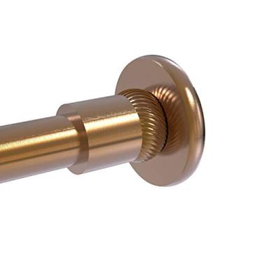 Imagem de Allied Brass 1099T Suporte para varão de cortina de chuveiro, bronze escovado