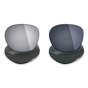 Imagem de Mryok 2 pares de lentes polarizadas de substituição para óculos de sol Oakley Latch – Opções