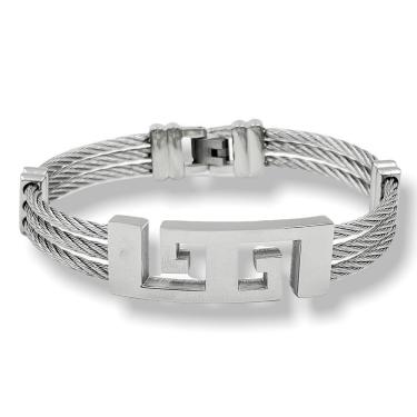 Imagem de Pulseira Aço Trançado 5