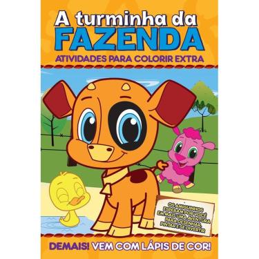 Imagem de A Turminha da Fazenda - Atividades para Colorir