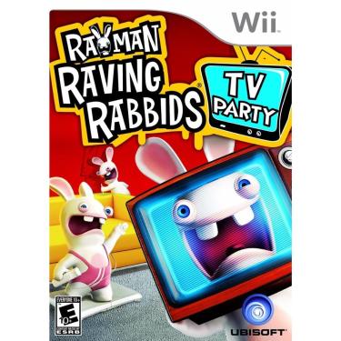 Imagem de Jogo Novo Raving Rabbids TV Party Para Nintendo Wii