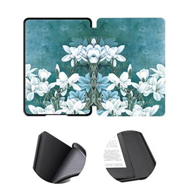 Imagem de Capa macia durável projetada para Kindle Paperwhite 5º 6º 7º antes de 2018, (modelo EY21 e DP75SDI)/capa magnética à prova d'água com despertar/hibernação automática