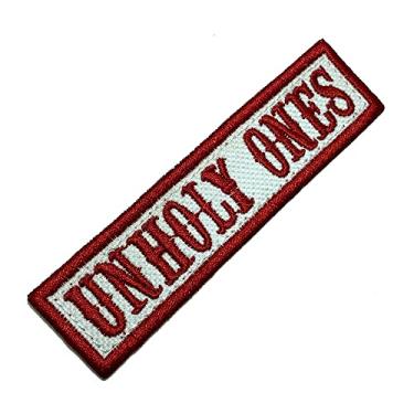Imagem de NT0519T03 Unholy Ones Patch Bordado Termo Adesivo ou Costura