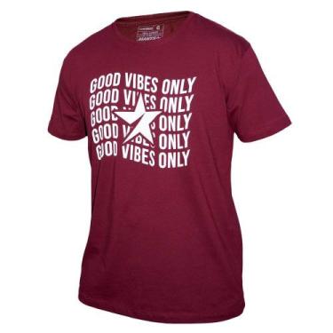 Imagem de Camiseta Good Vibes Only Estampada 100% Algodão Menegotti - Mants Clot