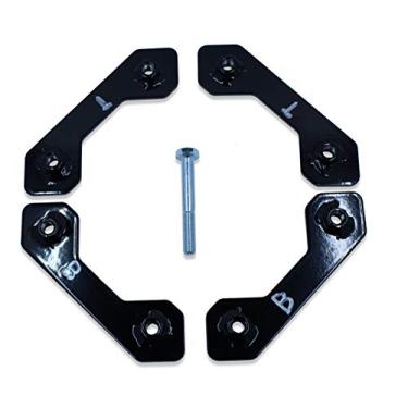 Imagem de Kit de reforço da porta traseira para pneu sobressalente grande compatível com Jeep JK Wrangler - Mountain Goat Series JK-TGRK1