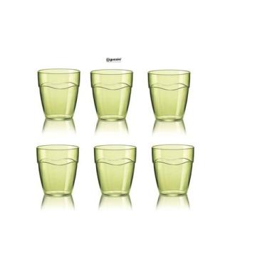 Jogo Copos Accent Long Drink 360ml Pague 06 Leve 08 - Comercial Verde Forte