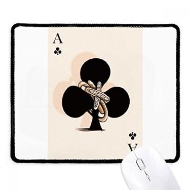 Imagem de Tapete de borracha para jogos do Clube A com bordas costuradas