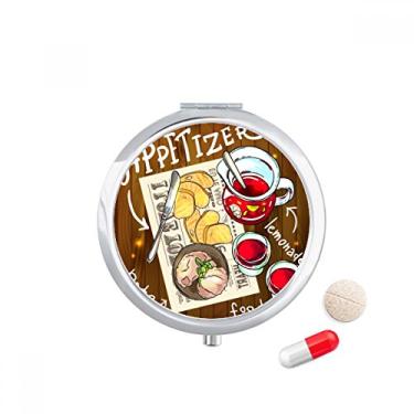 Imagem de Appetizer Lemonade Bife França Caixa de Armazenamento de Remédio Recipiente