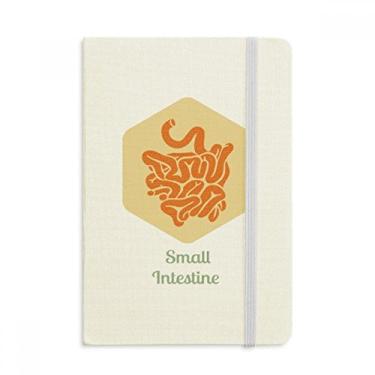 Imagem de Caderno de órgãos corporais para pequenos intestinos, capa dura de tecido, diário clássico