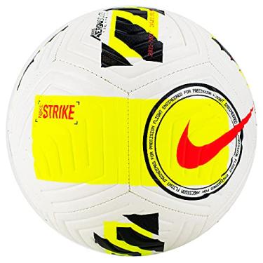 Imagem de NIKE DC2376 Strike Bola de futebol recreativa unissex adulto branco/volt/carmesim brilhante 5