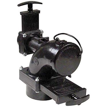 Imagem de Valterra Válvula giratória de entrada de calcanhar T68 - Hub de 7,6 cm x 3,8 cm x tampa baioneta de 7,6 cm, preta