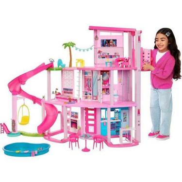 Casa Barbie Mega Mansão Com Elevador Casa Dos Sonhos - Mattel - Casinha de  Boneca - Magazine Luiza